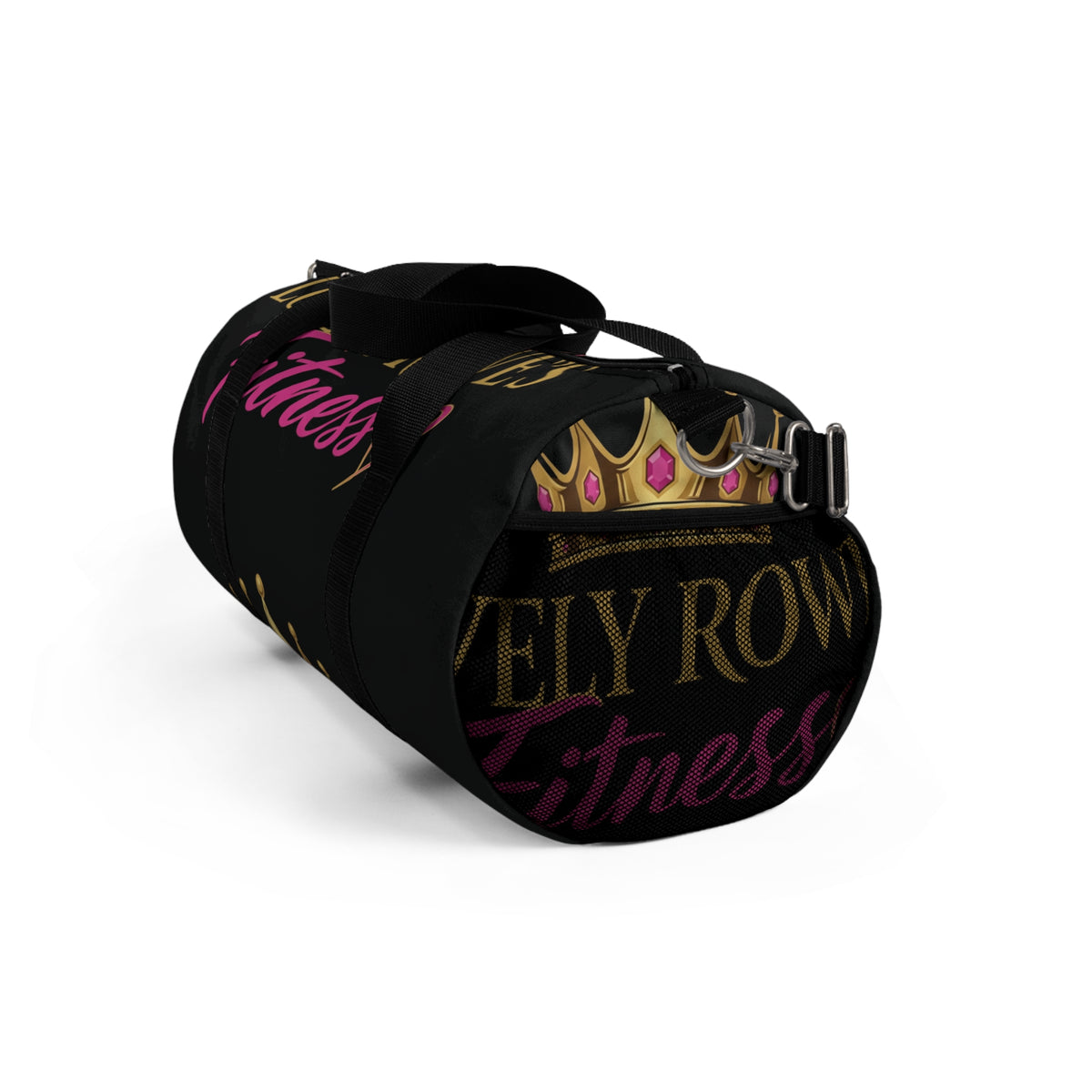 Fitness Crown Duffel Bag — "Lovely Rowe's Fitness" Gym Travel Bag