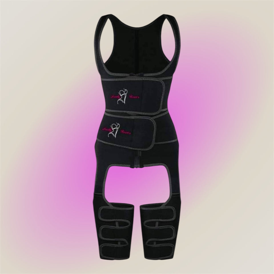 Rowe's Combo Sauna Suit with Double Belt