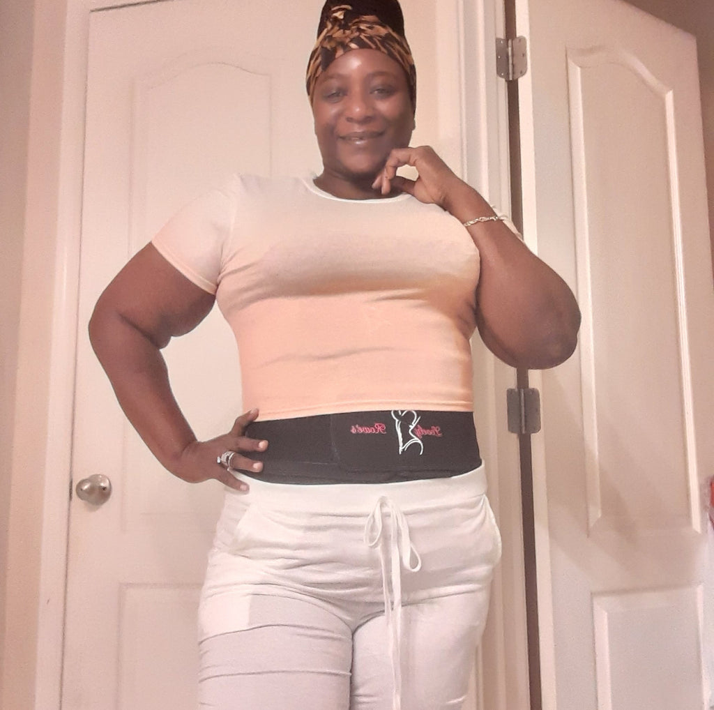 Rowe's Plus Double Belt Waist Trainer